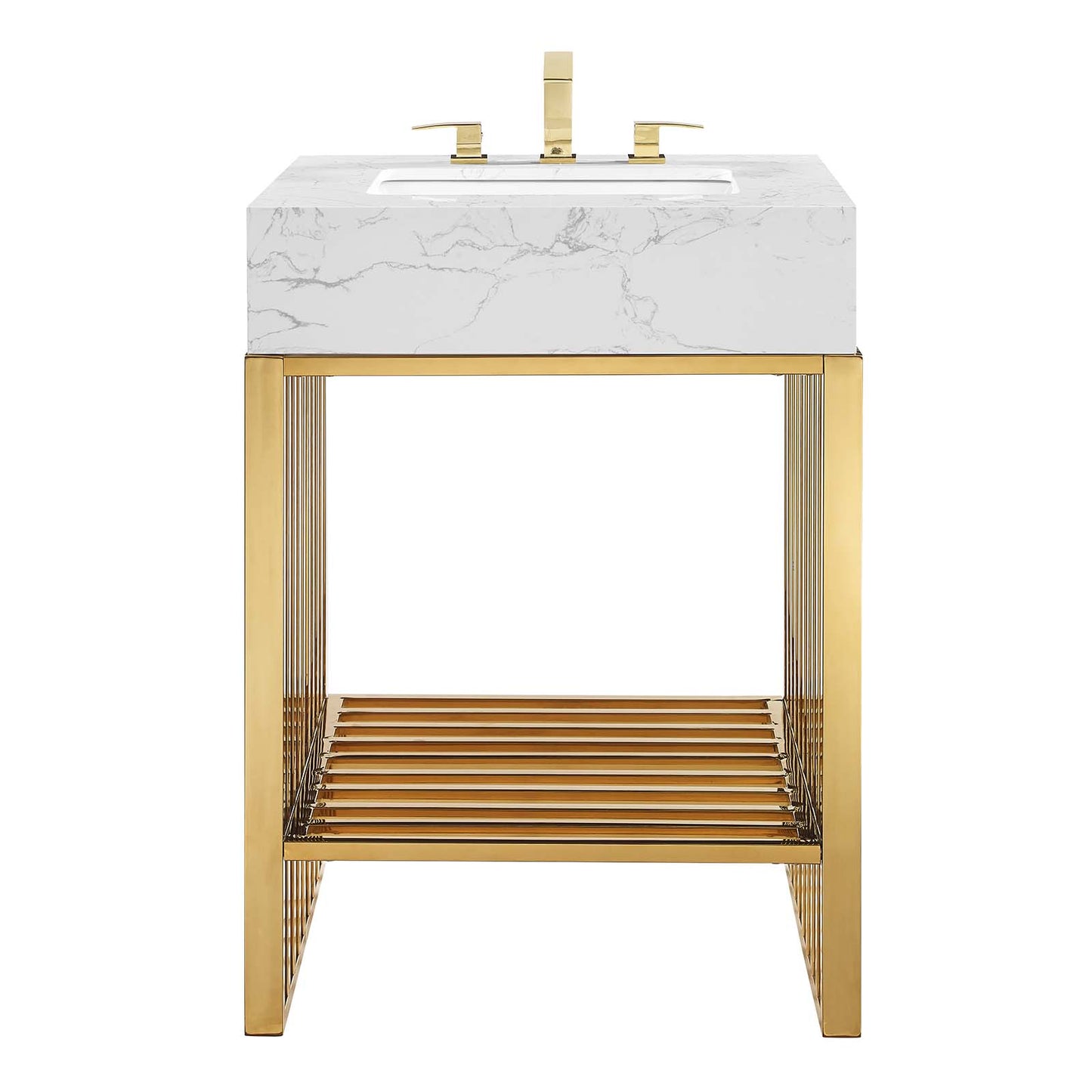 Gridiron 24" Bathroom Vanity By Modway - EEI-6103 | Bathroom Accessories | Modishstore - 4
