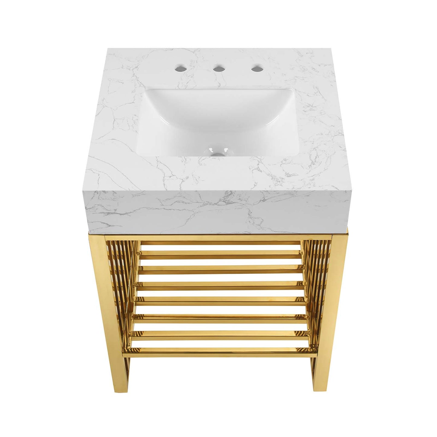 Gridiron 24" Bathroom Vanity By Modway - EEI-6103 | Bathroom Accessories | Modishstore - 5