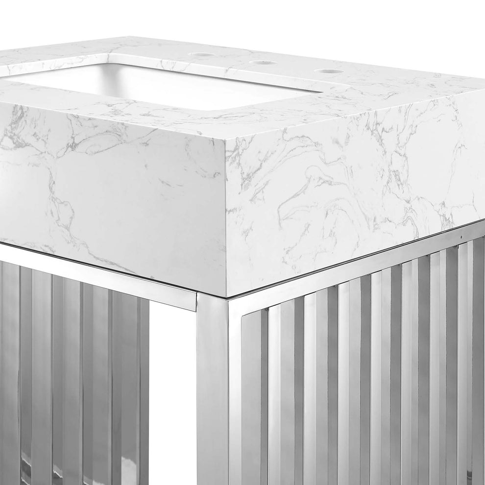 Gridiron 24" Bathroom Vanity By Modway - EEI-6103 | Bathroom Accessories | Modishstore - 13