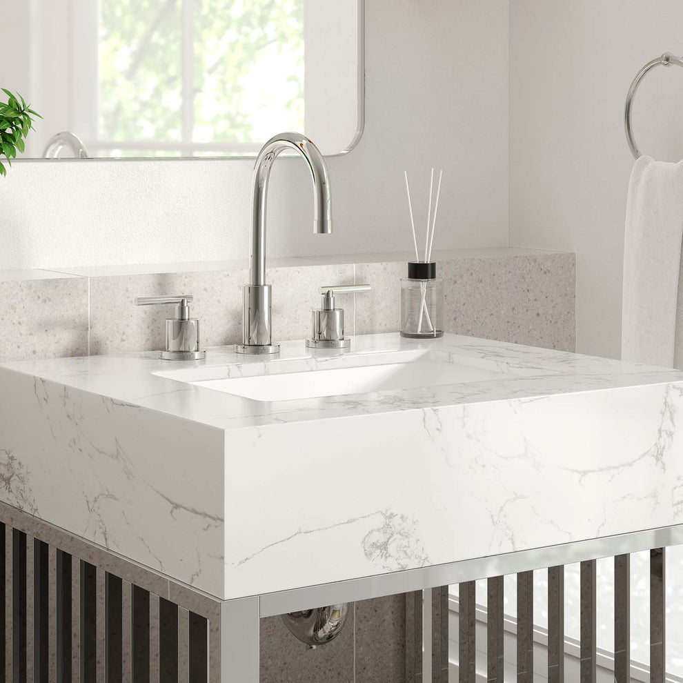 Gridiron 24" Bathroom Vanity By Modway - EEI-6103 | Bathroom Accessories | Modishstore - 16