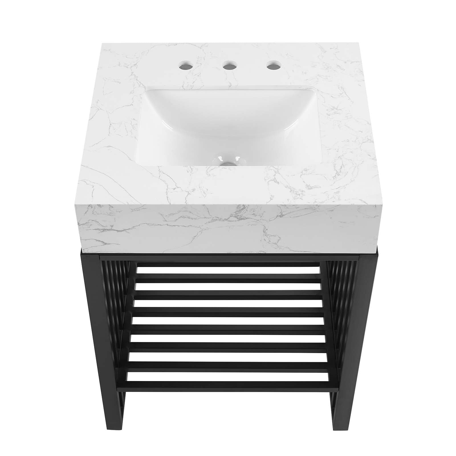Gridiron 24" Bathroom Vanity By Modway - EEI-6104 | Bathroom Accessories | Modishstore - 5