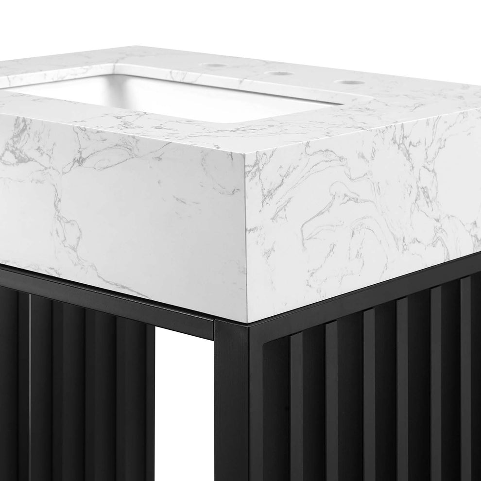 Gridiron 24" Bathroom Vanity By Modway - EEI-6104 | Bathroom Accessories | Modishstore - 6