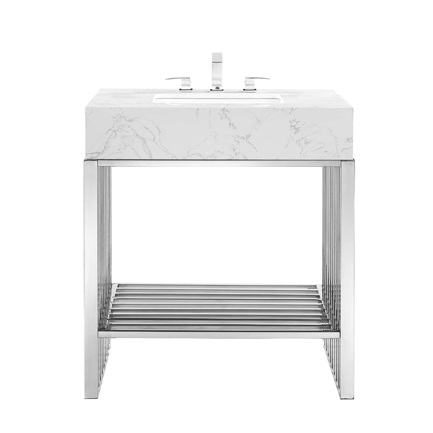 Gridiron 30" Bathroom Vanity By Modway - EEI-6105 | Bathroom Accessories | Modishstore - 11