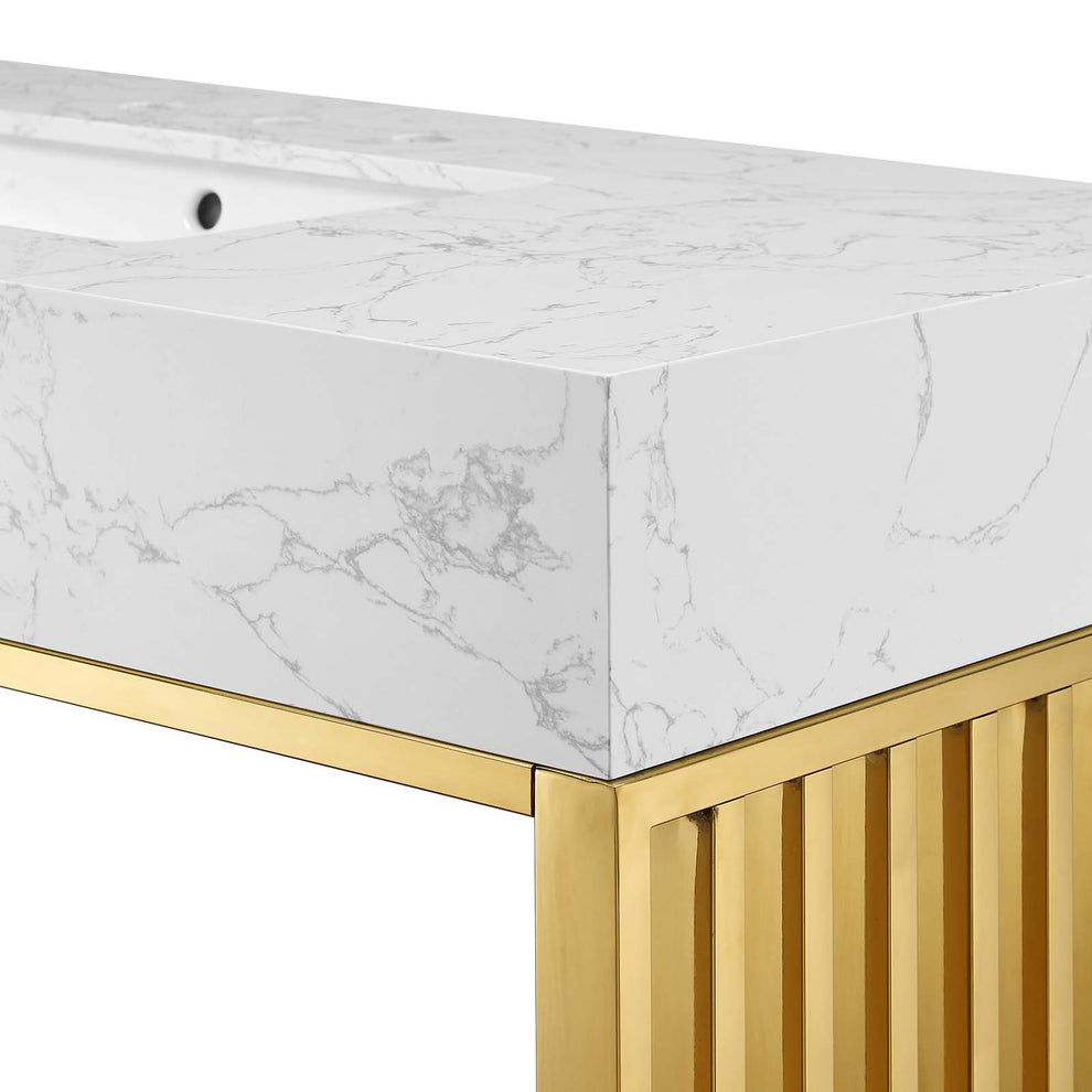 Gridiron Bathroom Vanity By Modway - EEI-6109 | Bathroom Accessories | Modishstore - 6