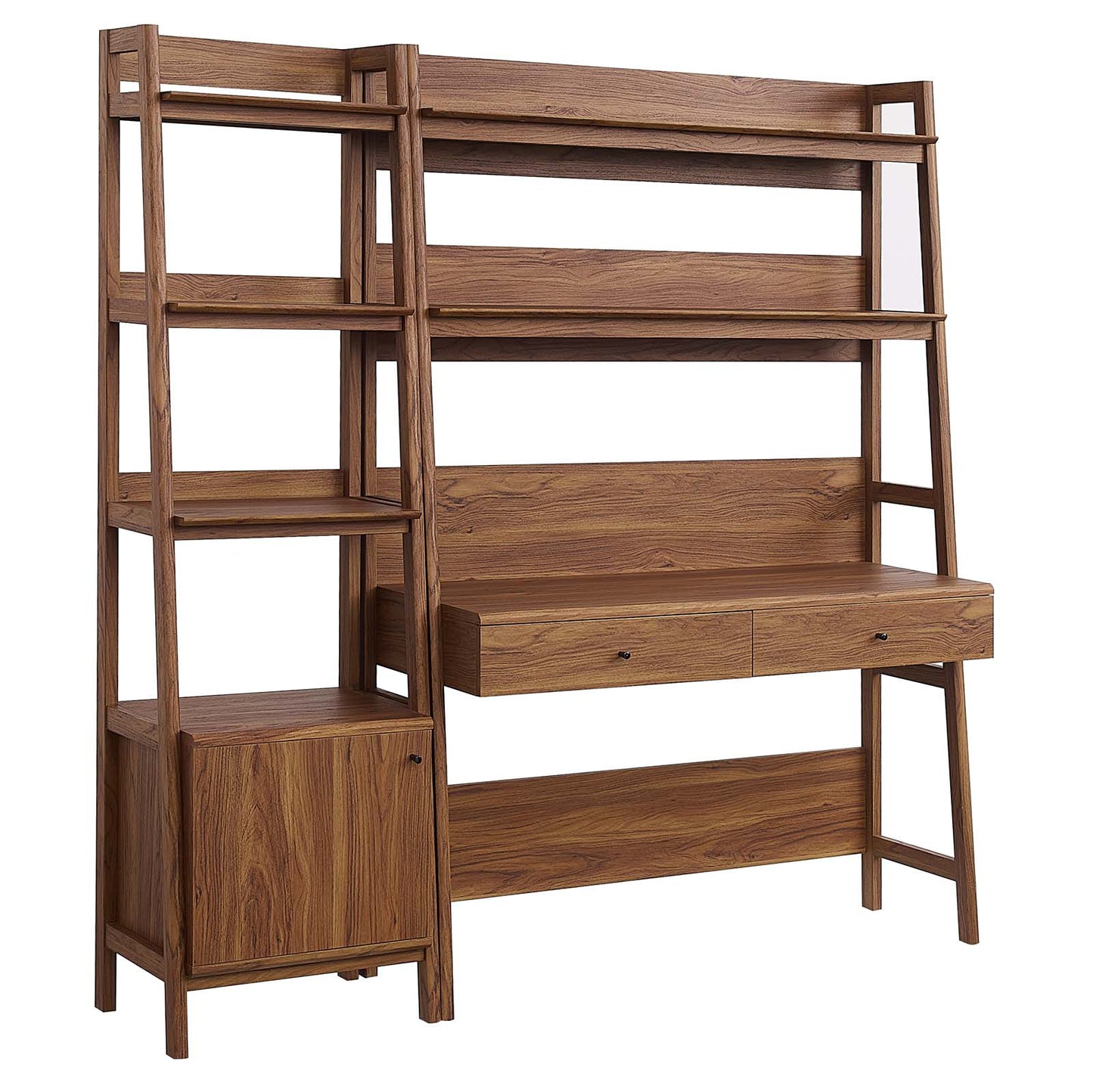 Bixby 2-Piece Wood Office Desk and Bookshelf By Modway - EEI-6111 | Bookcases | Modishstore - 6