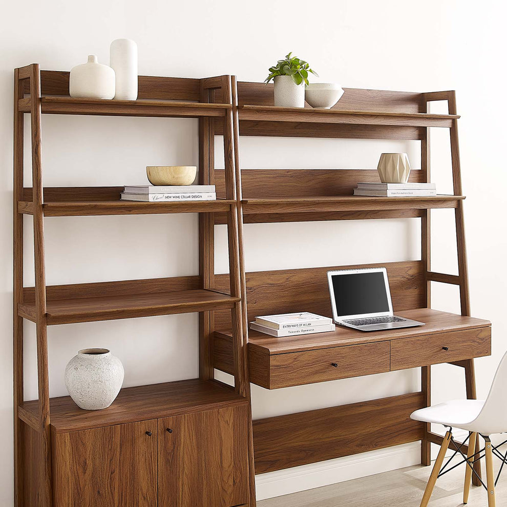 Bixby 2-Piece Wood Office Desk and Bookshelf By Modway - EEI-6112 | Bookcases | Modishstore - 8
