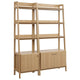 Bixby Wood Bookshelves - Set of 2 By Modway - EEI-6113 | Bookcases | Modishstore - 2