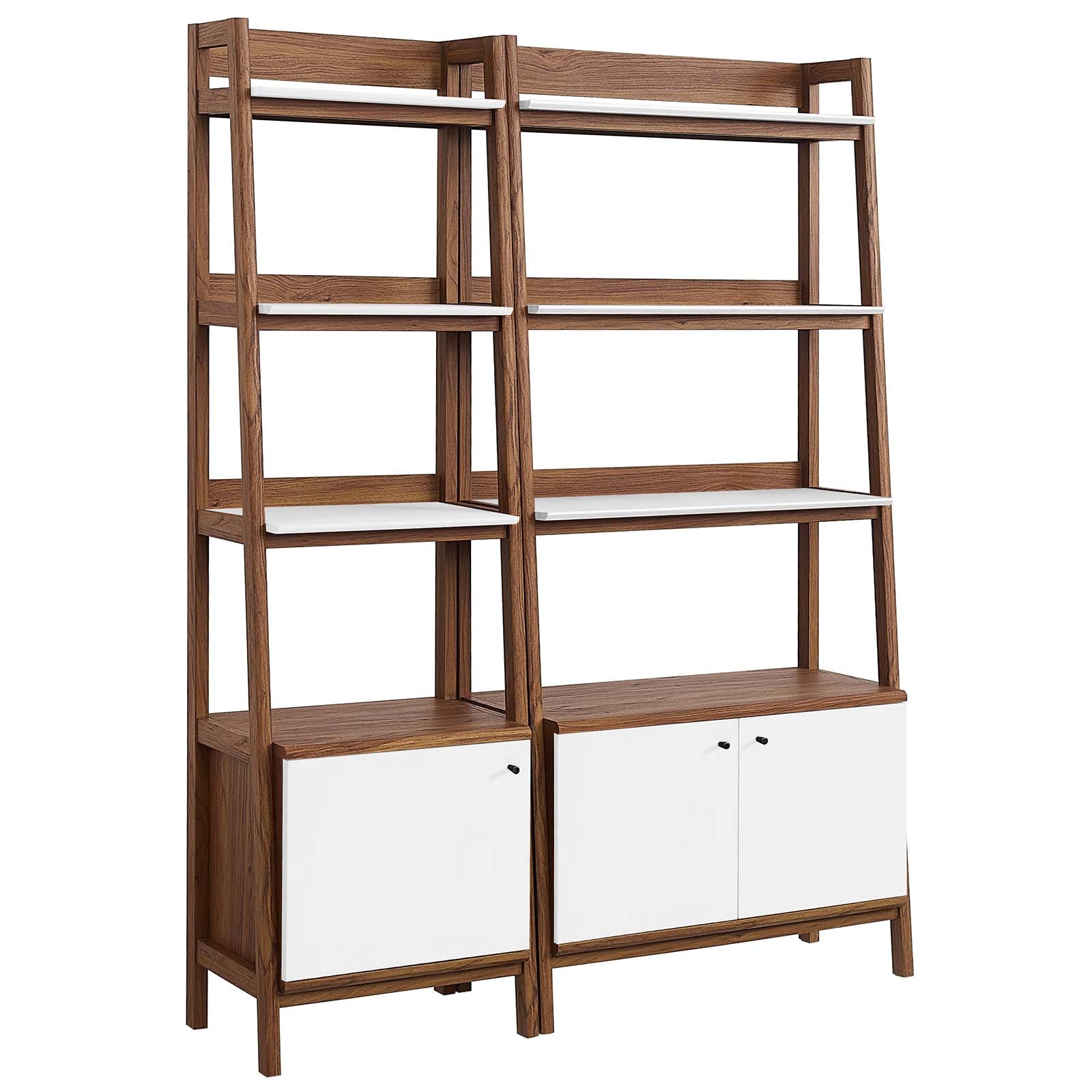 Bixby Wood Bookshelves - Set of 2 By Modway - EEI-6113 | Bookcases | Modishstore - 11