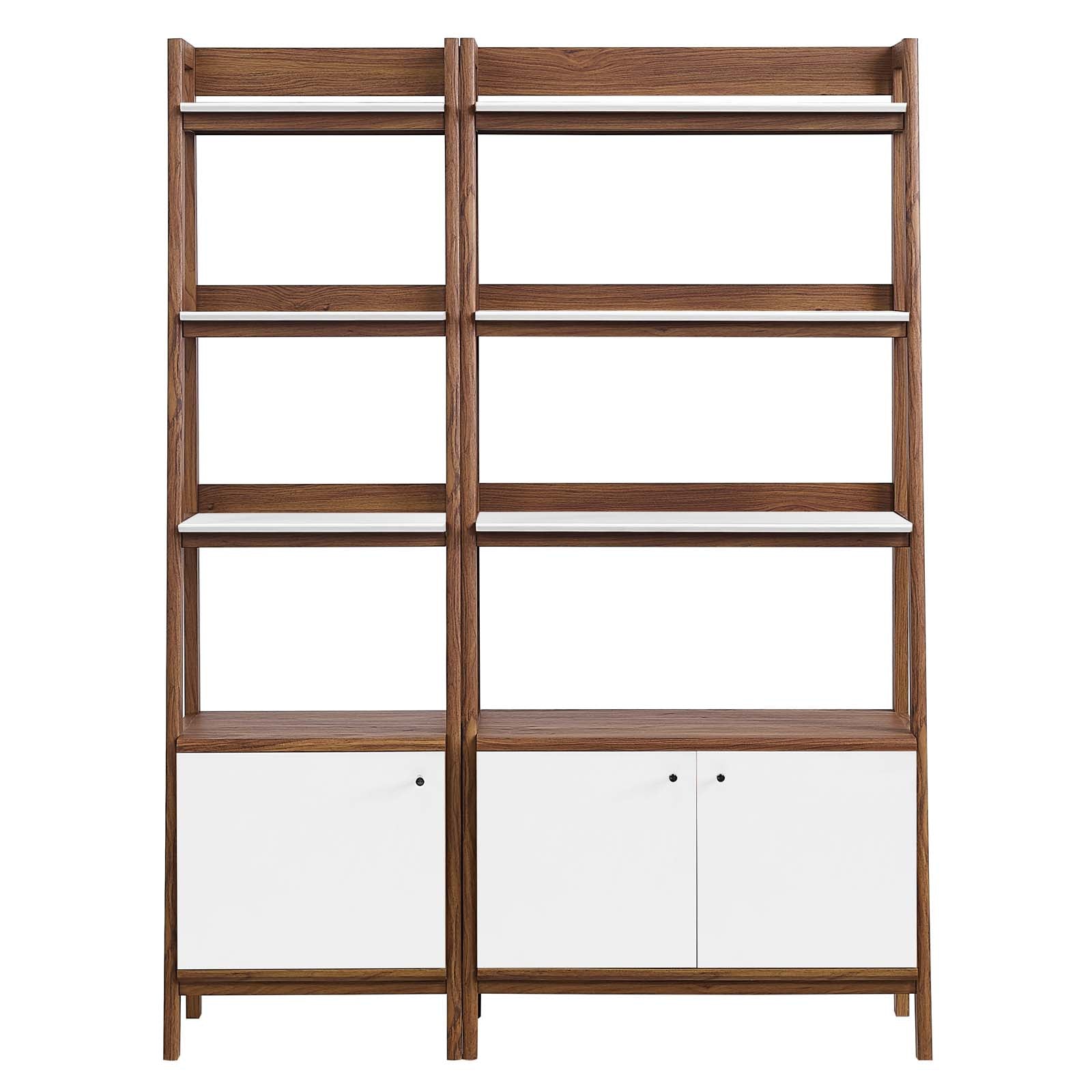 Bixby Wood Bookshelves - Set of 2 By Modway - EEI-6113 | Bookcases | Modishstore - 12