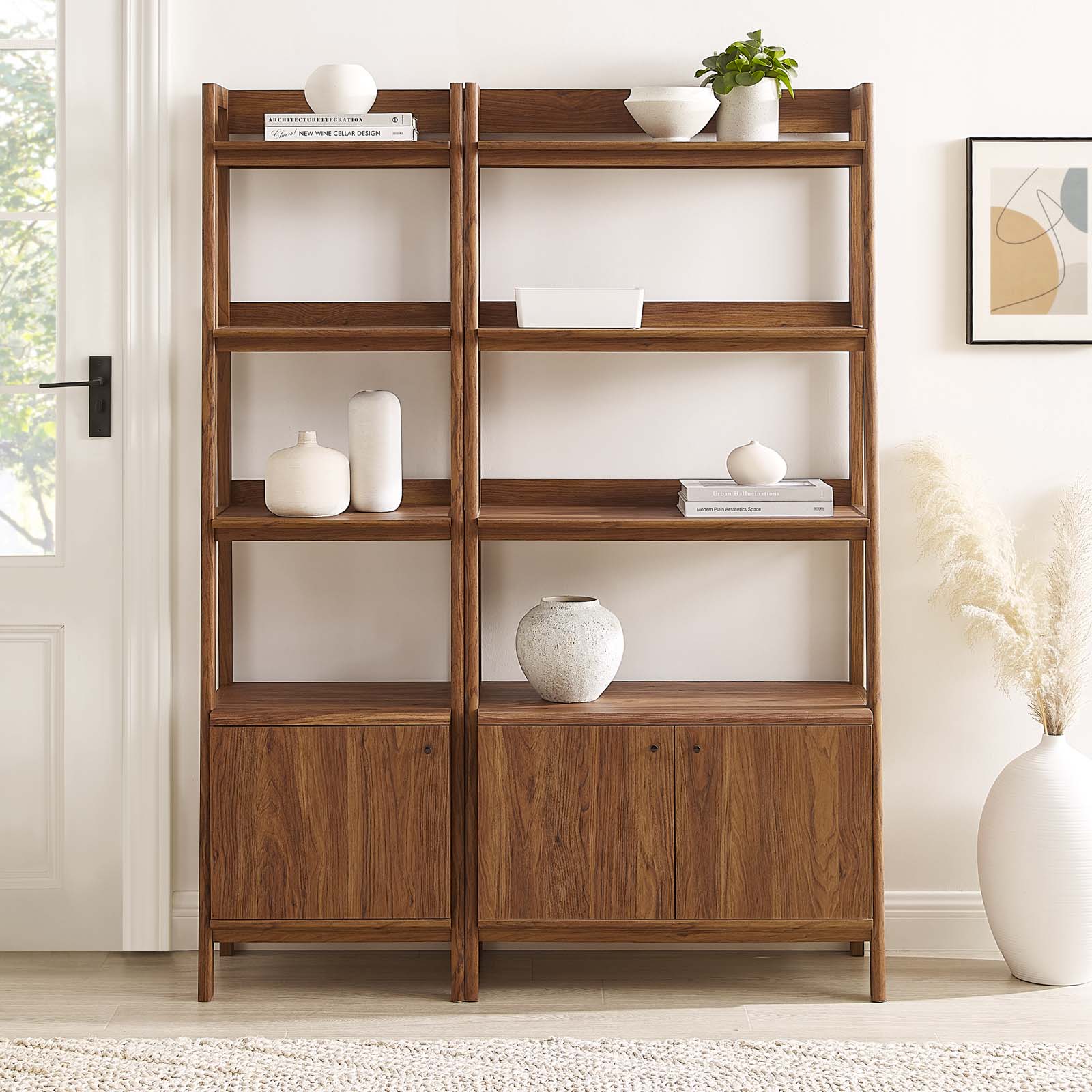 Bixby Wood Bookshelves - Set of 2 By Modway - EEI-6113 – Modish Store