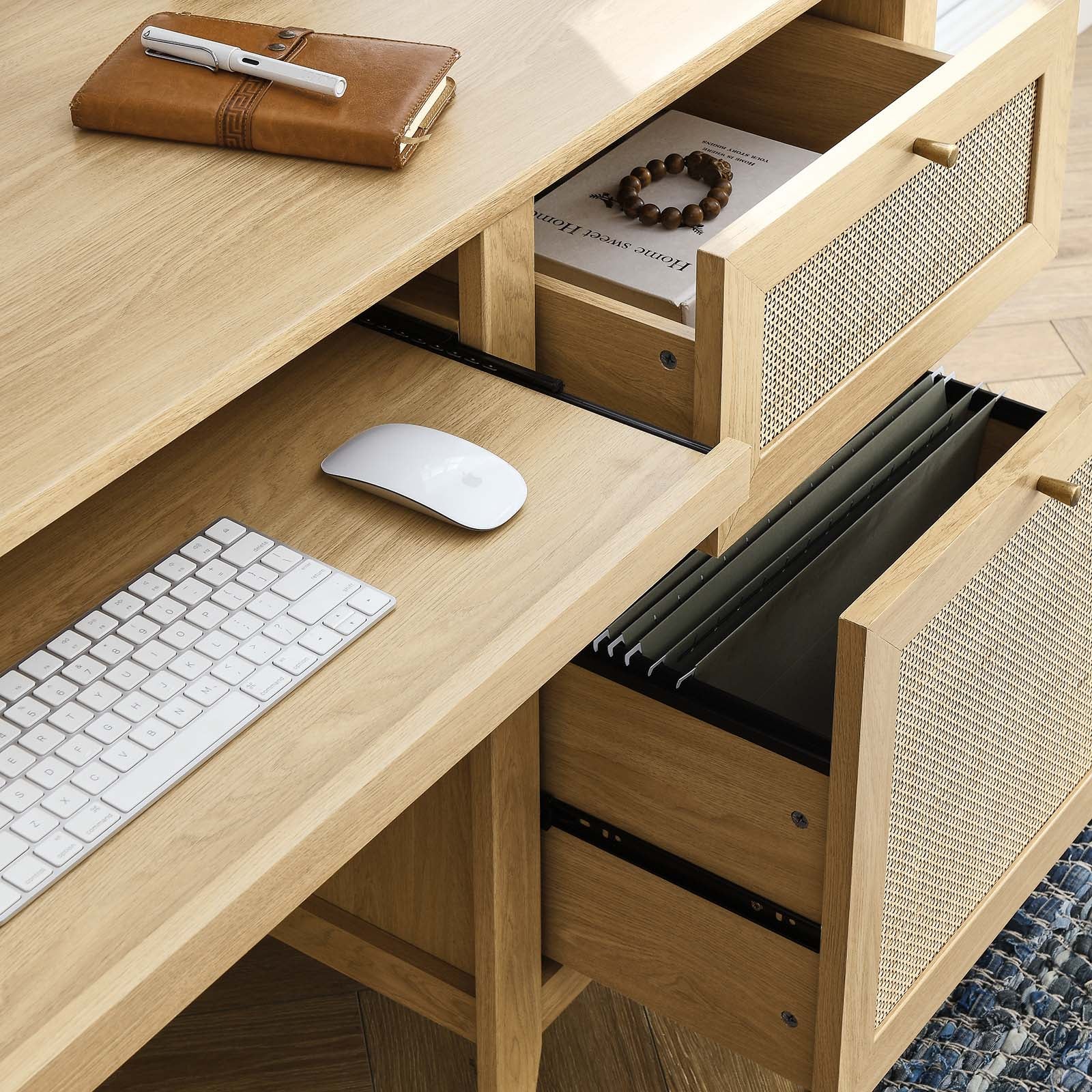 Soma 63" Office Desk By Modway - EEI-6117 | Desks | Modishstore - 8