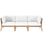 Clearwater Outdoor Patio Teak Wood Sofa By Modway - EEI-6120 | Outdoor Sofas, Loveseats & Sectionals | Modishstore - 31