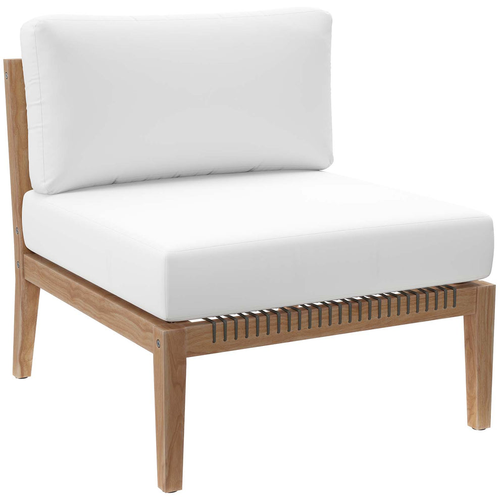 Clearwater Outdoor Patio Teak Wood 5-Piece Sectional Sofa By Modway - EEI-6123 | Outdoor Sofas, Loveseats & Sectionals | Modishstore - 38