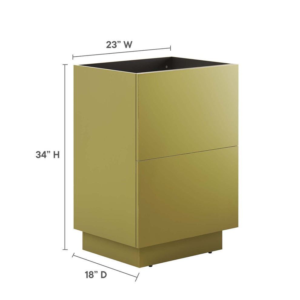 Quantum 32" 	Bathroom Vanity Cabinet (Sink Basin Not Included) By Modway - EEI-6132 | Bathroom Accessories | Modishstore - 7