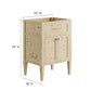 Elysian 24" Wood Bathroom Vanity Cabinet (Sink Basin Not Included) By Modway - EEI-6137 | Bathroom Accessories | Modway - 17