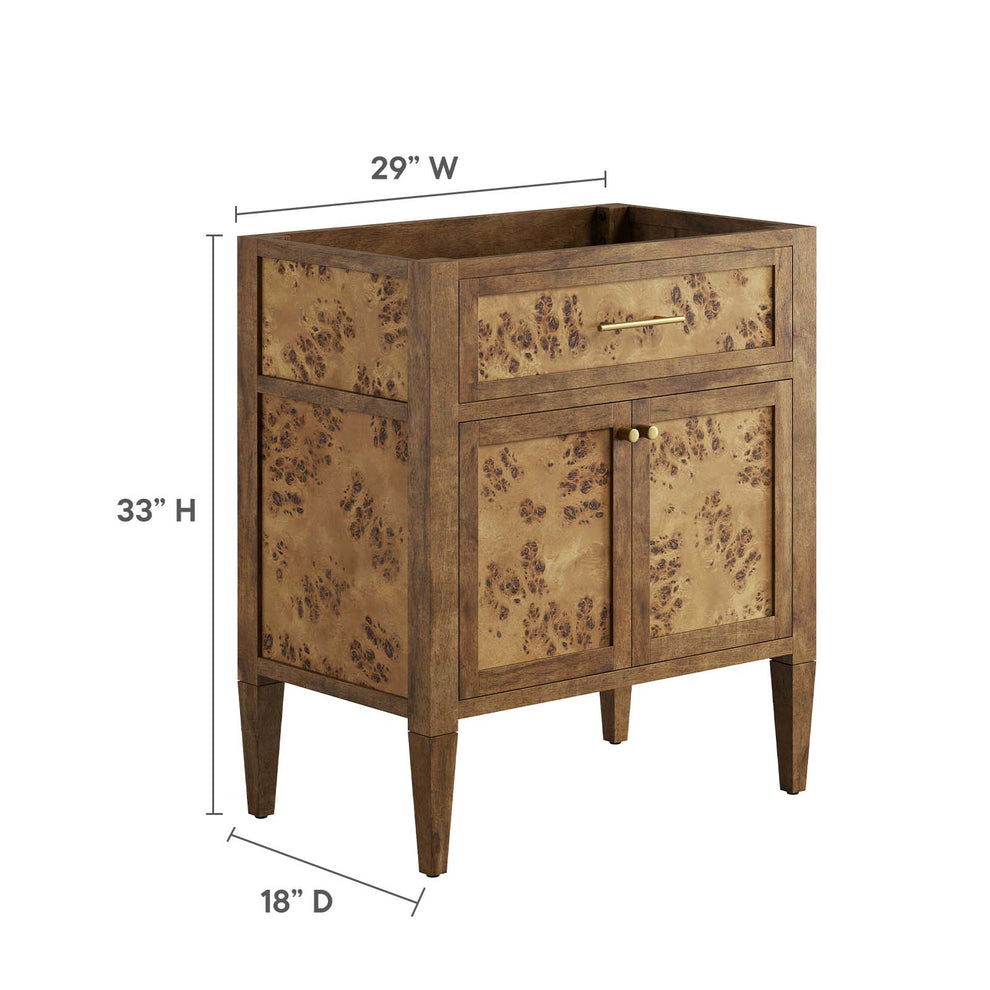 Elysian 30" Bathroom Vanity Cabinet (Sink Basin Not Included) By Modway - EEI-6138 | Bathroom Accessories | Modishstore - 8