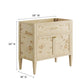 Elysian 36" Wood Bathroom Vanity Cabinet (Sink Basin Not Included) By Modway - EEI-6139 | Bathroom Accessories | Modway - 17