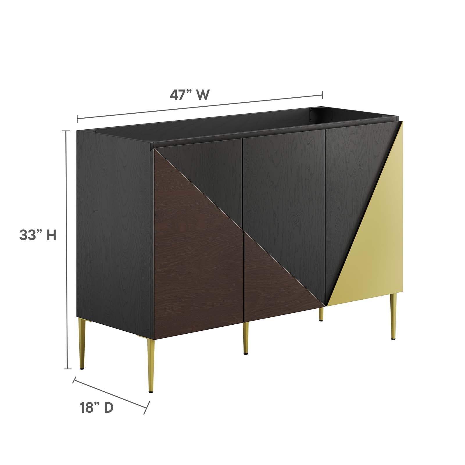 Alchemist 48" Bathroom Vanity Cabinet (Sink Basin Not Included) By Modway - EEI-6145 | Bathroom Accessories | Modishstore - 7