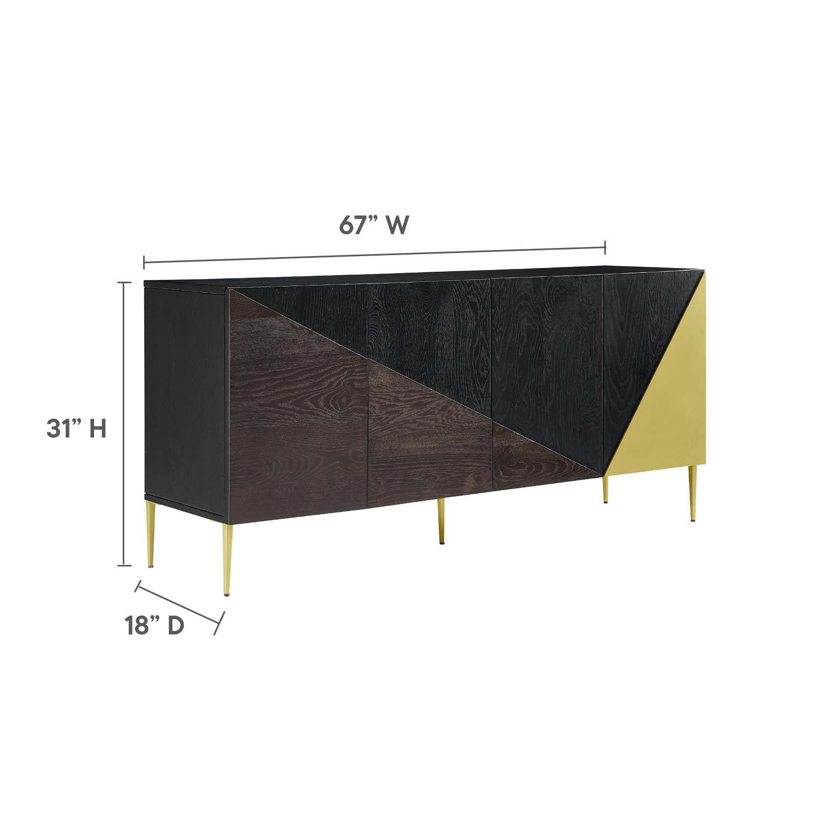 Alchemist Storage Cabinet Sideboard By Modway - EEI-6147 | Sideboards | Modway - 8