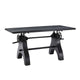Genuine 60" Crank Adjustable Height Dining Table and Computer Desk By Modway - EEI-6148 | Dining Tables | Modway - 2