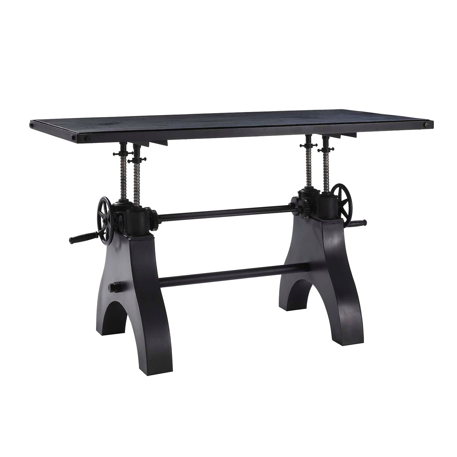 Genuine 60" Crank Adjustable Height Dining Table and Computer Desk By Modway - EEI-6148 | Dining Tables | Modway - 5