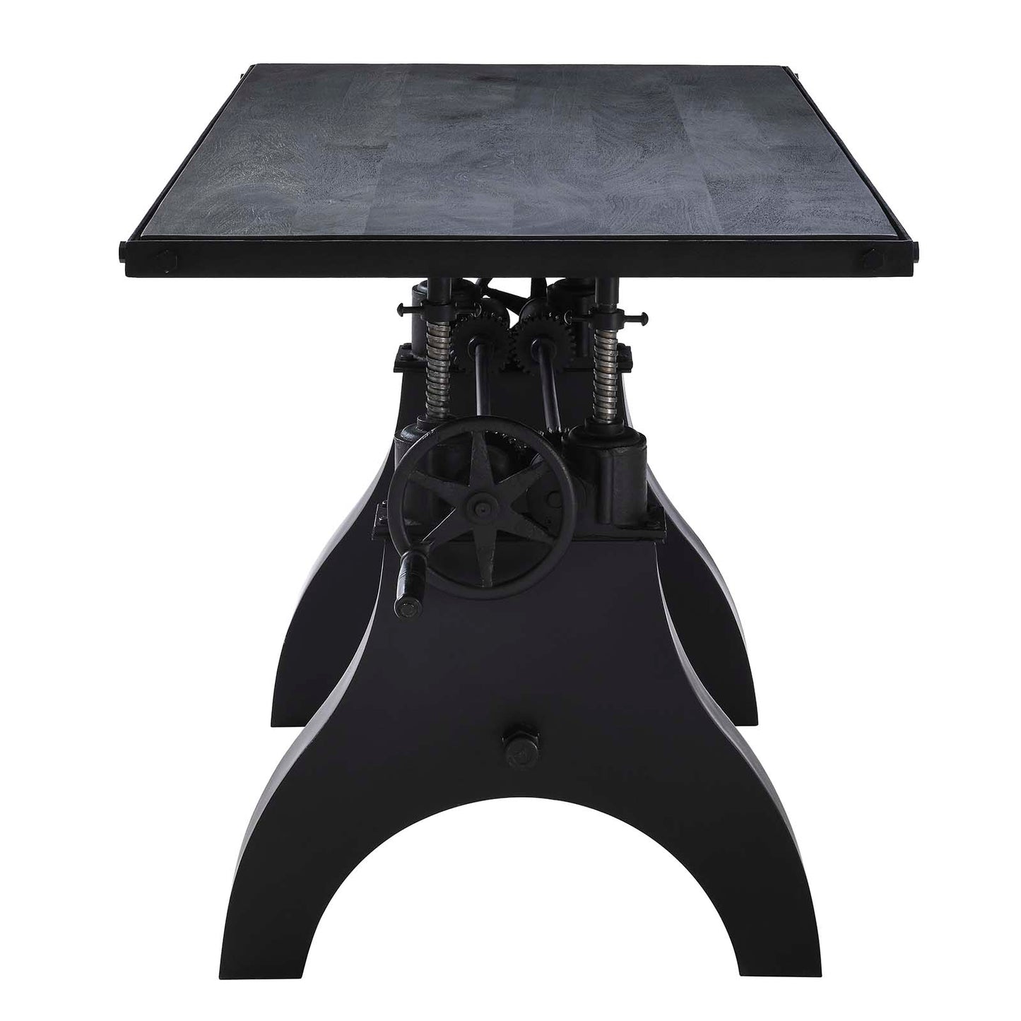 Genuine 60" Crank Adjustable Height Dining Table and Computer Desk By Modway - EEI-6148 | Dining Tables | Modishstore - 7