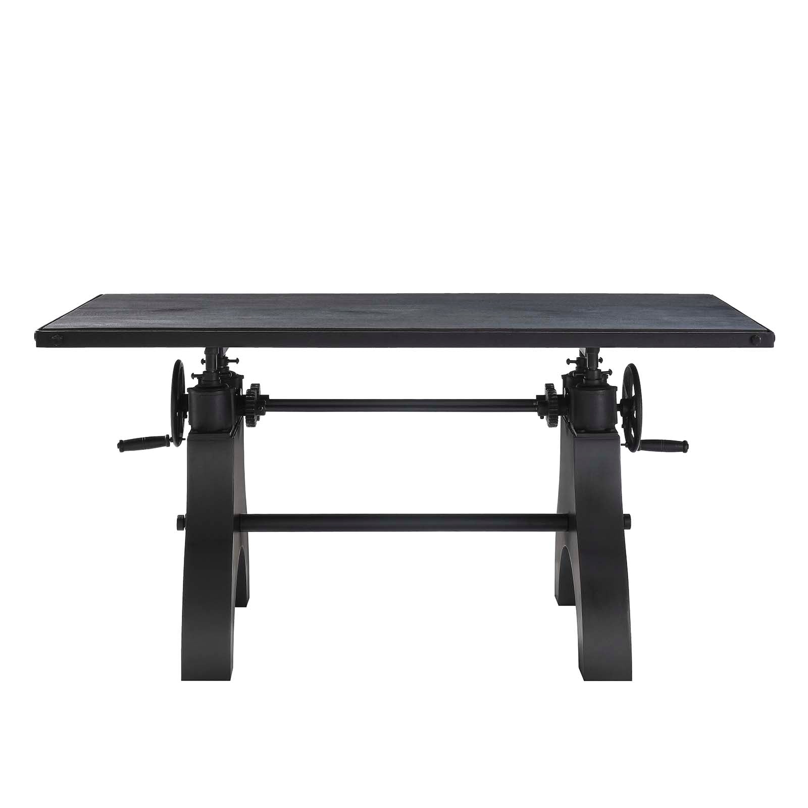 Genuine 60" Crank Adjustable Height Dining Table and Computer Desk By Modway - EEI-6148 | Dining Tables | Modway - 8