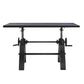 Genuine 60" Crank Adjustable Height Dining Table and Computer Desk By Modway - EEI-6148 | Dining Tables | Modway - 9