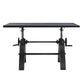 Genuine 60" Crank Adjustable Height Dining Table and Computer Desk By Modway - EEI-6148 | Dining Tables | Modishstore - 9