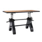 Genuine 60" Crank Adjustable Height Dining Table and Computer Desk By Modway - EEI-6148 | Dining Tables | Modway - 16