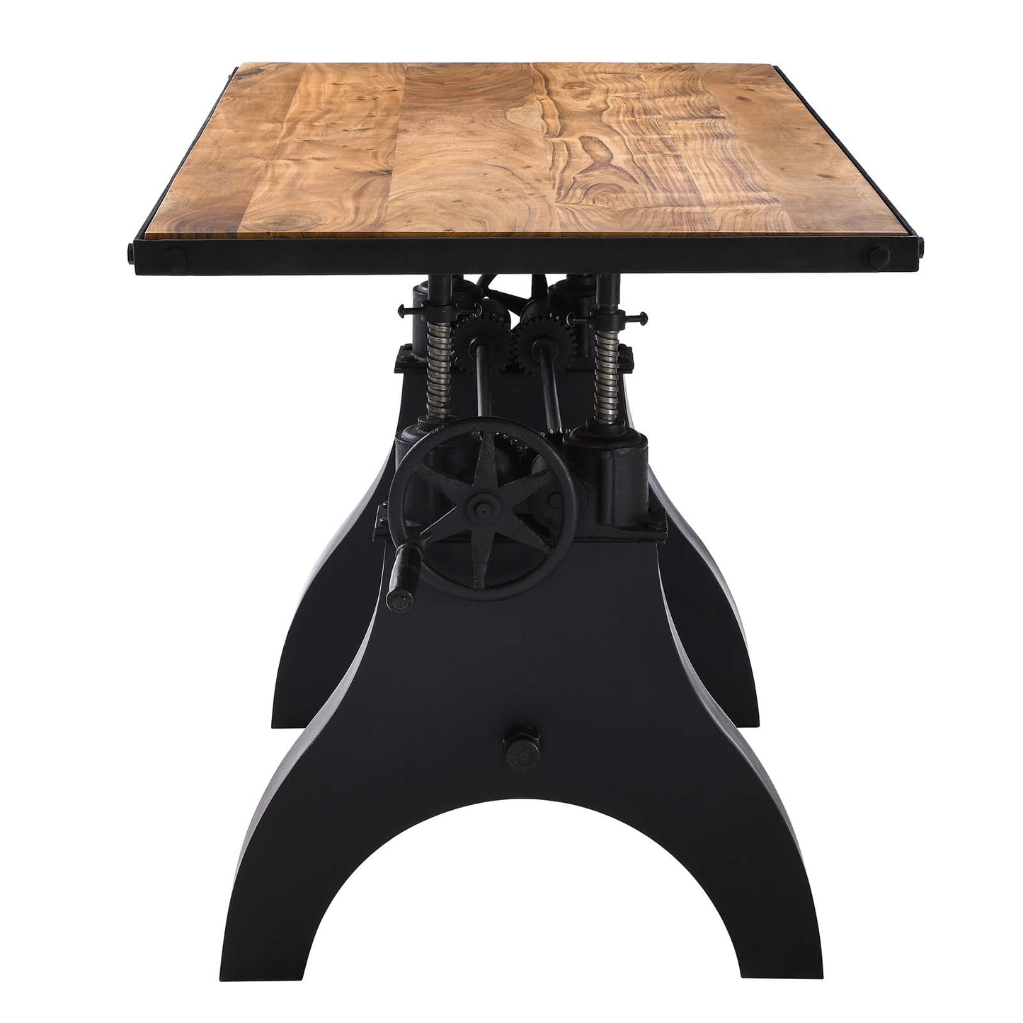 Genuine 60" Crank Adjustable Height Dining Table and Computer Desk By Modway - EEI-6148 | Dining Tables | Modishstore - 18