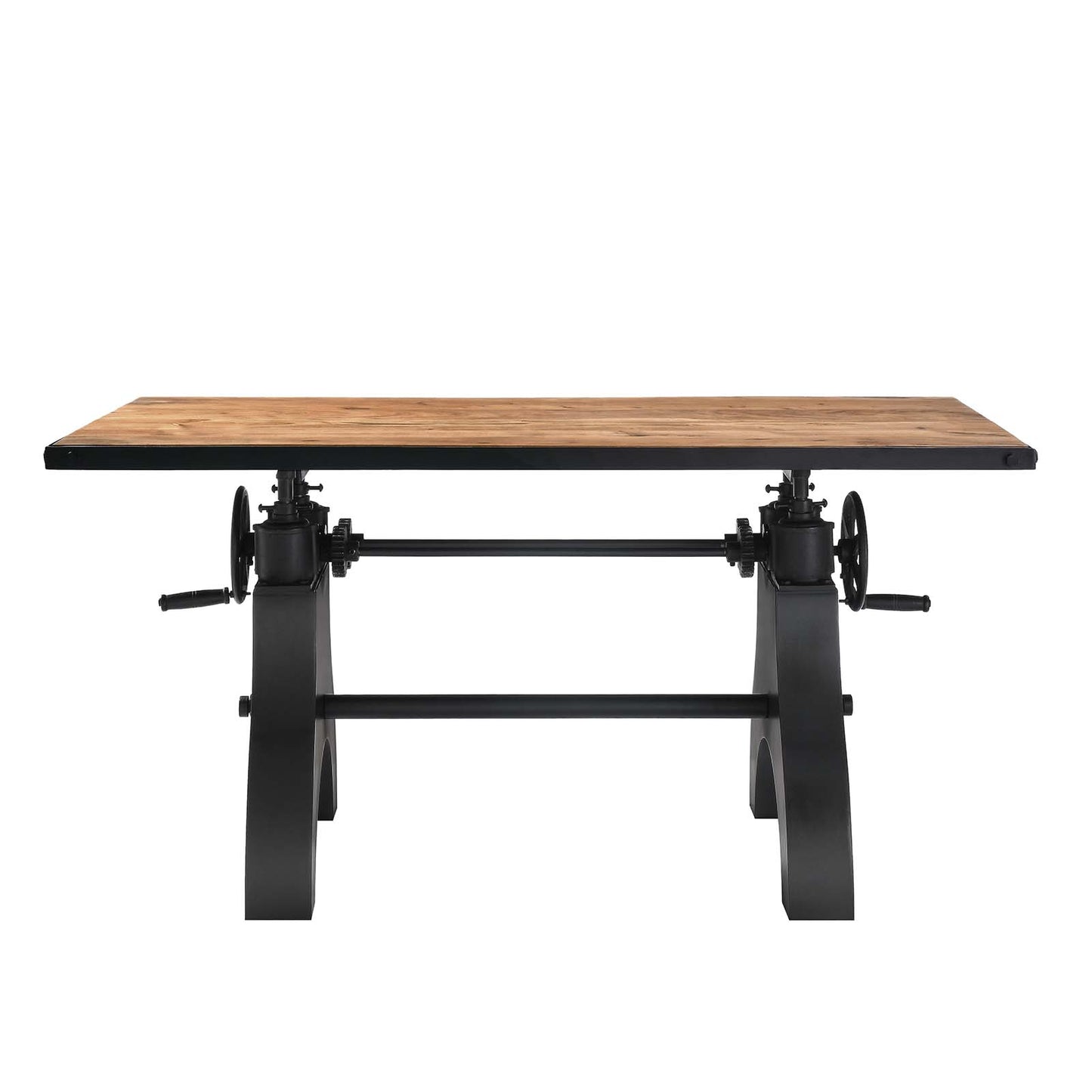 Genuine 60" Crank Adjustable Height Dining Table and Computer Desk By Modway - EEI-6148 | Dining Tables | Modishstore - 19