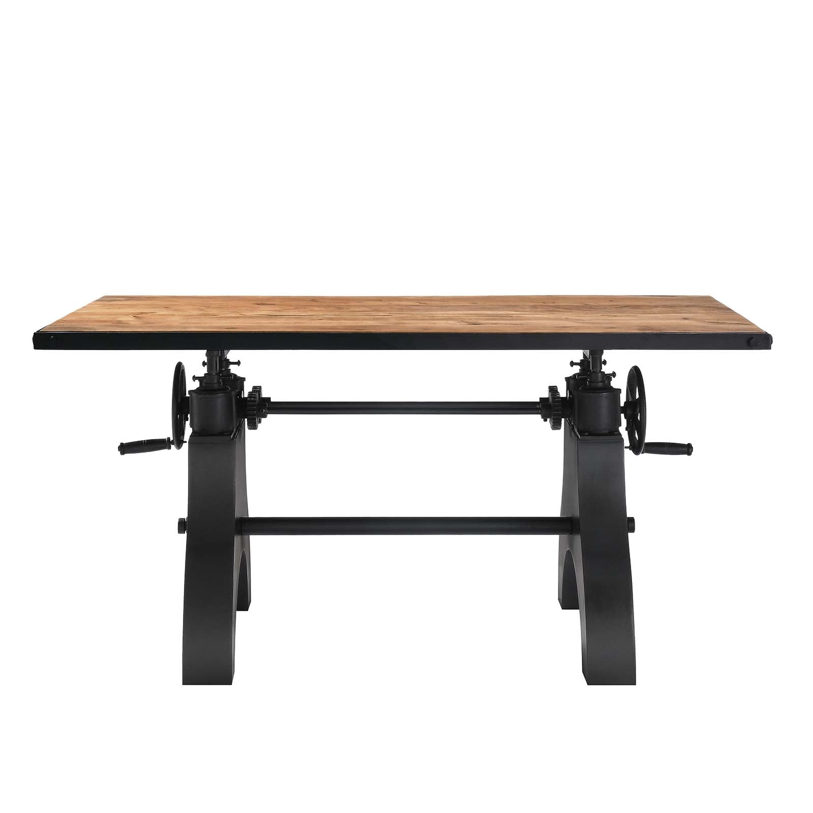 Genuine 60" Crank Adjustable Height Dining Table and Computer Desk By Modway - EEI-6148 | Dining Tables | Modishstore - 19