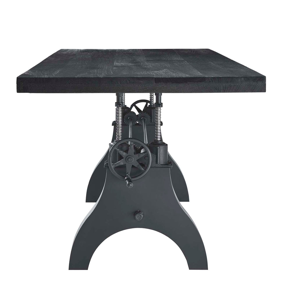 Genuine 96" Crank Adjustable Height Dining and Conference Table By Modway - EEI-6149 | Dining Tables | Modishstore - 9