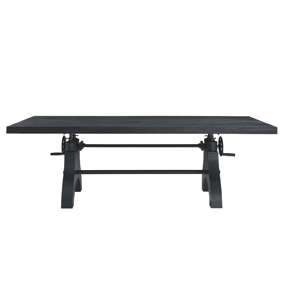 Genuine 96" Crank Adjustable Height Dining and Conference Table By Modway - EEI-6149 | Dining Tables | Modishstore - 10