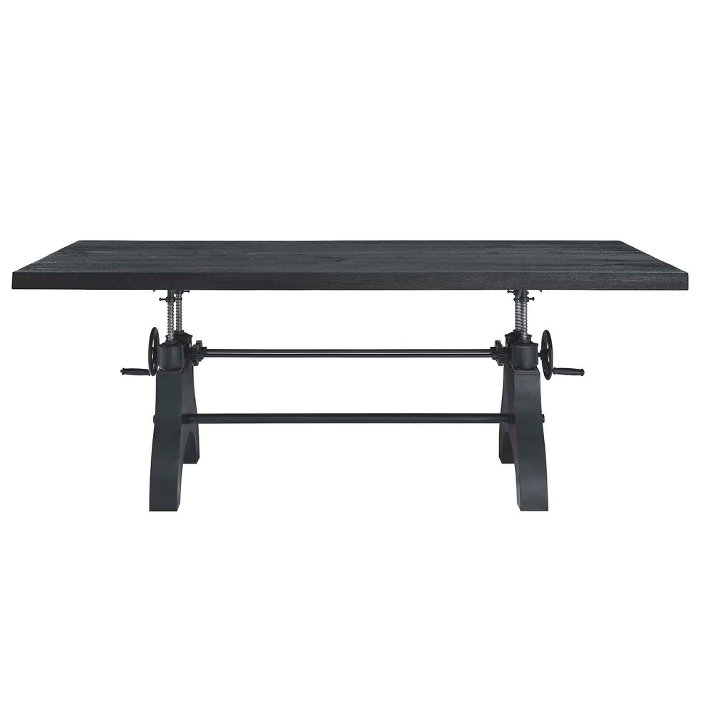 Genuine 96" Crank Adjustable Height Dining and Conference Table By Modway - EEI-6149 | Dining Tables | Modishstore - 11