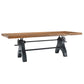 Genuine 96" Crank Adjustable Height Dining and Conference Table By Modway - EEI-6149 | Dining Tables | Modway - 14