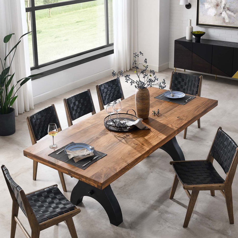 Genuine 96" Crank Adjustable Height Dining and Conference Table By Modway - EEI-6149 | Dining Tables | Modishstore - 17