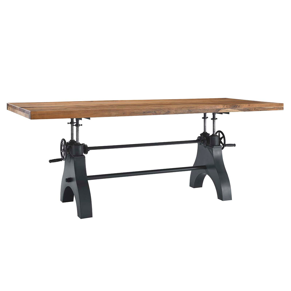 Genuine 96" Crank Adjustable Height Dining and Conference Table By Modway - EEI-6149 | Dining Tables | Modishstore - 20