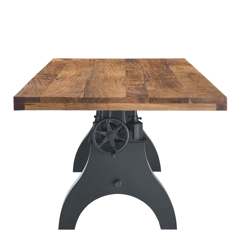 Genuine 96" Crank Adjustable Height Dining and Conference Table By Modway - EEI-6149 | Dining Tables | Modishstore - 21