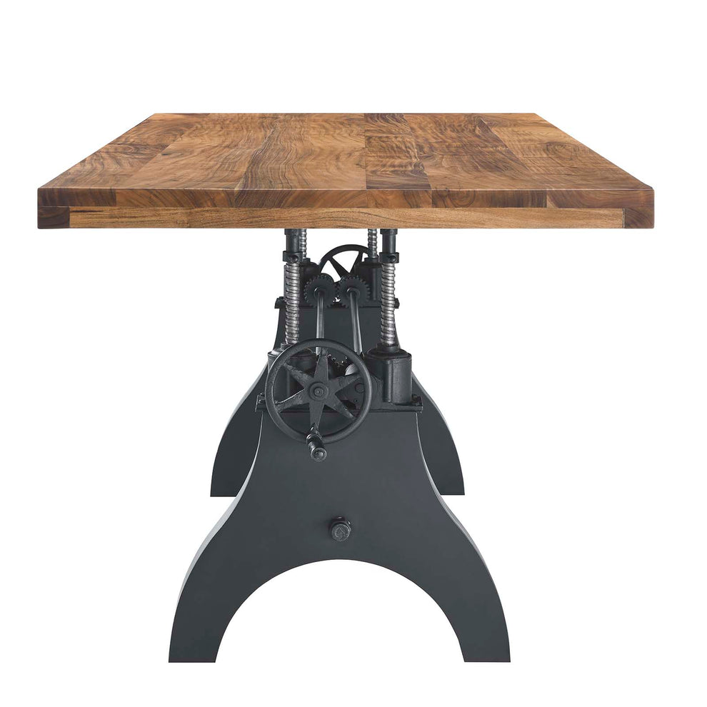 Genuine 96" Crank Adjustable Height Dining and Conference Table By Modway - EEI-6149 | Dining Tables | Modishstore - 22
