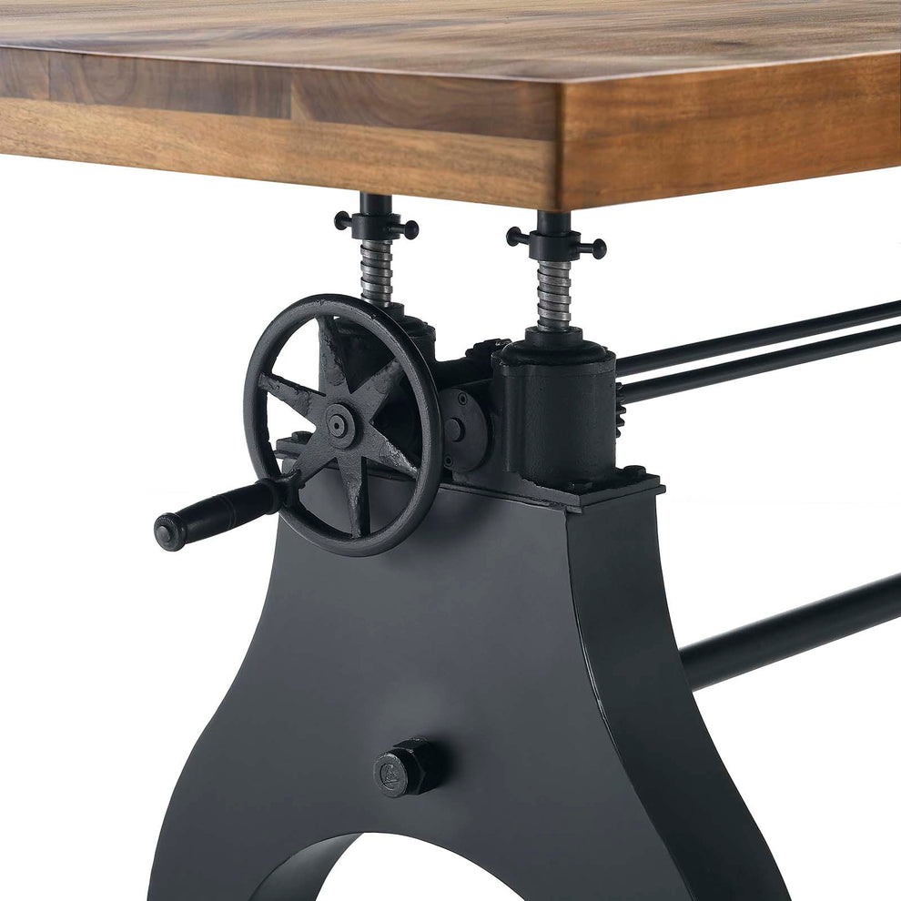 Genuine 96" Crank Adjustable Height Dining and Conference Table By Modway - EEI-6149 | Dining Tables | Modishstore - 25