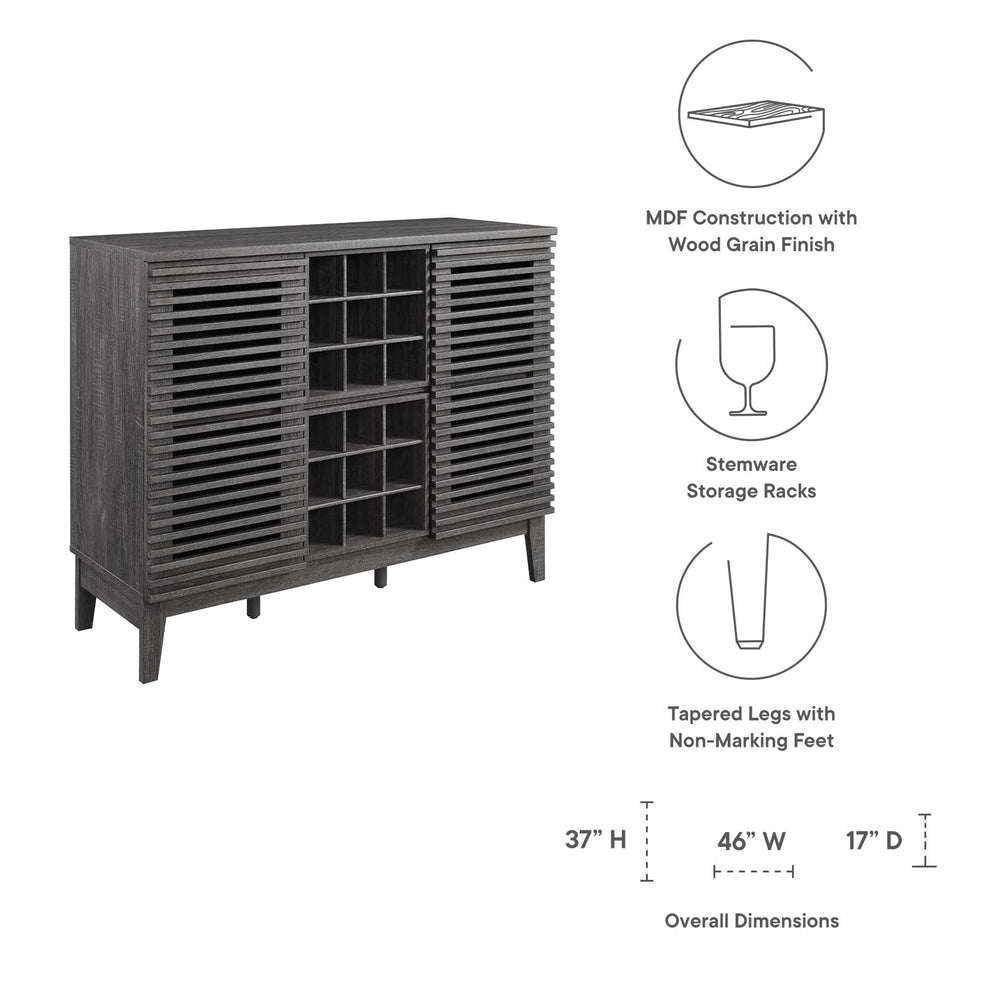 Render Bar Cabinet By Modway - EEI-6156 | Cabinets | Modishstore - 7