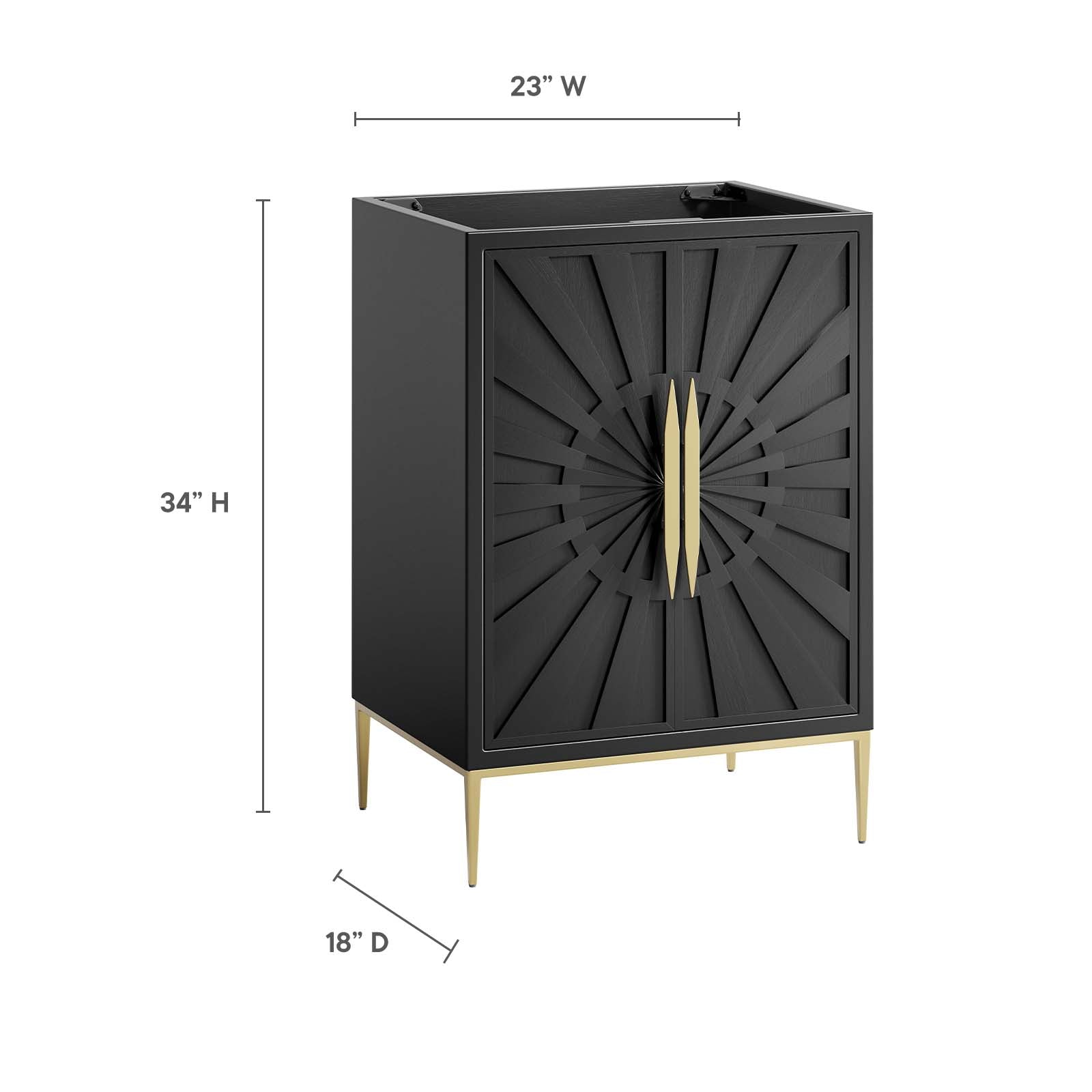 Awaken 24" Bathroom Vanity Cabinet By Modway - EEI-6160 | Bathroom Accessories | Modishstore - 8