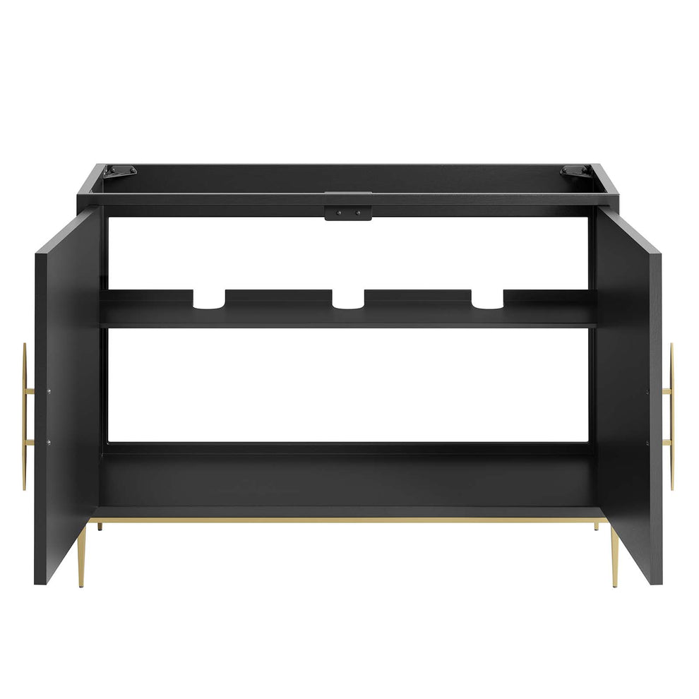 Awaken 48" Double or Single Sink Compatible (Not Included) Bathroom Vanity Cabinet By Modway - EEI-6163 | Bathroom Accessories | Modishstore - 4