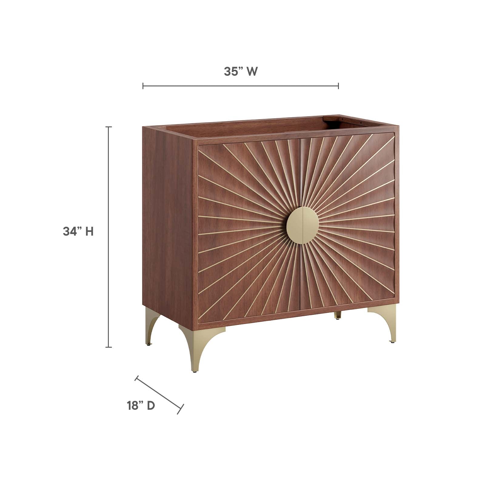 Daylight 36" Bathroom Vanity Cabinet By Modway - EEI-6167 | Bathroom Accessories | Modishstore - 8