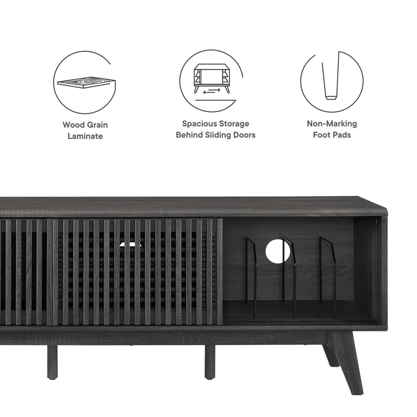 Iterate 59" TV Stand By Modway - EEI-6180 | TV Stands | Modishstore - 10