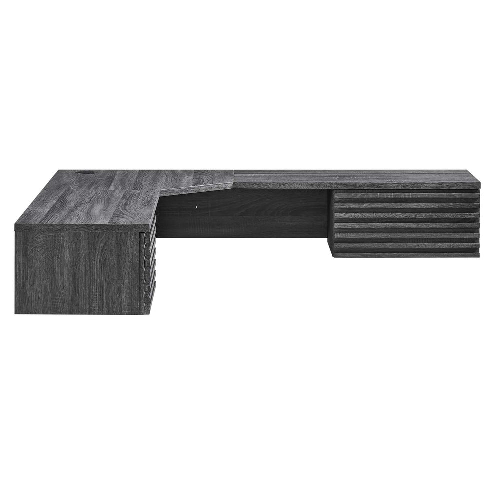 Render Wall Mount Corner Office Desk By Modway - EEI-6181 | Desks | Modishstore - 2