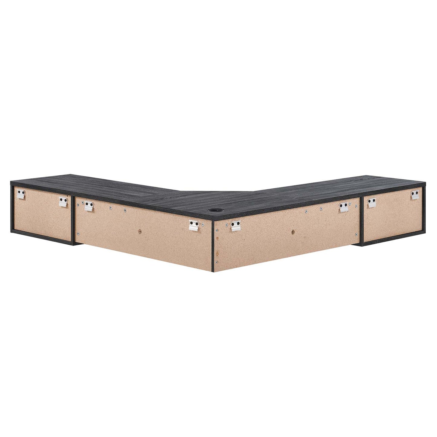 Render Wall Mount Corner Office Desk By Modway - EEI-6181 | Desks | Modishstore - 3