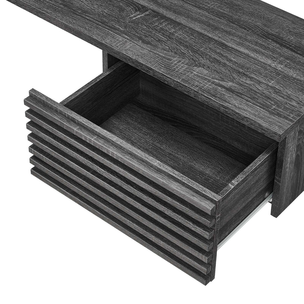 Render Wall Mount Corner Office Desk By Modway - EEI-6181 | Desks | Modishstore - 5
